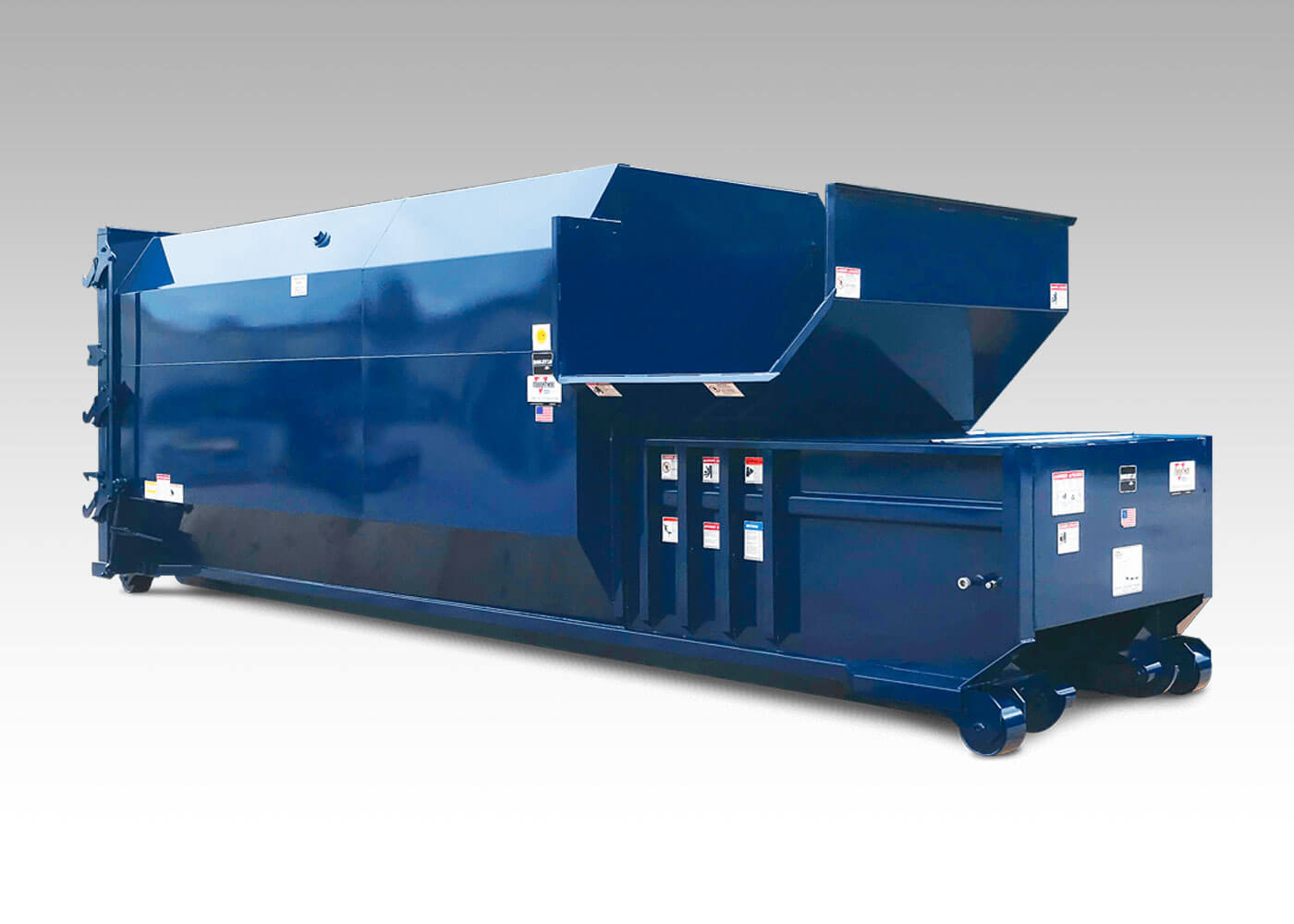 RJ-100SC Self Contained Trash Compactors With Container For Sale