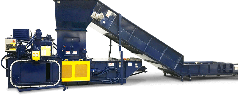 Apollo Two-Ram baler for recycling compaction