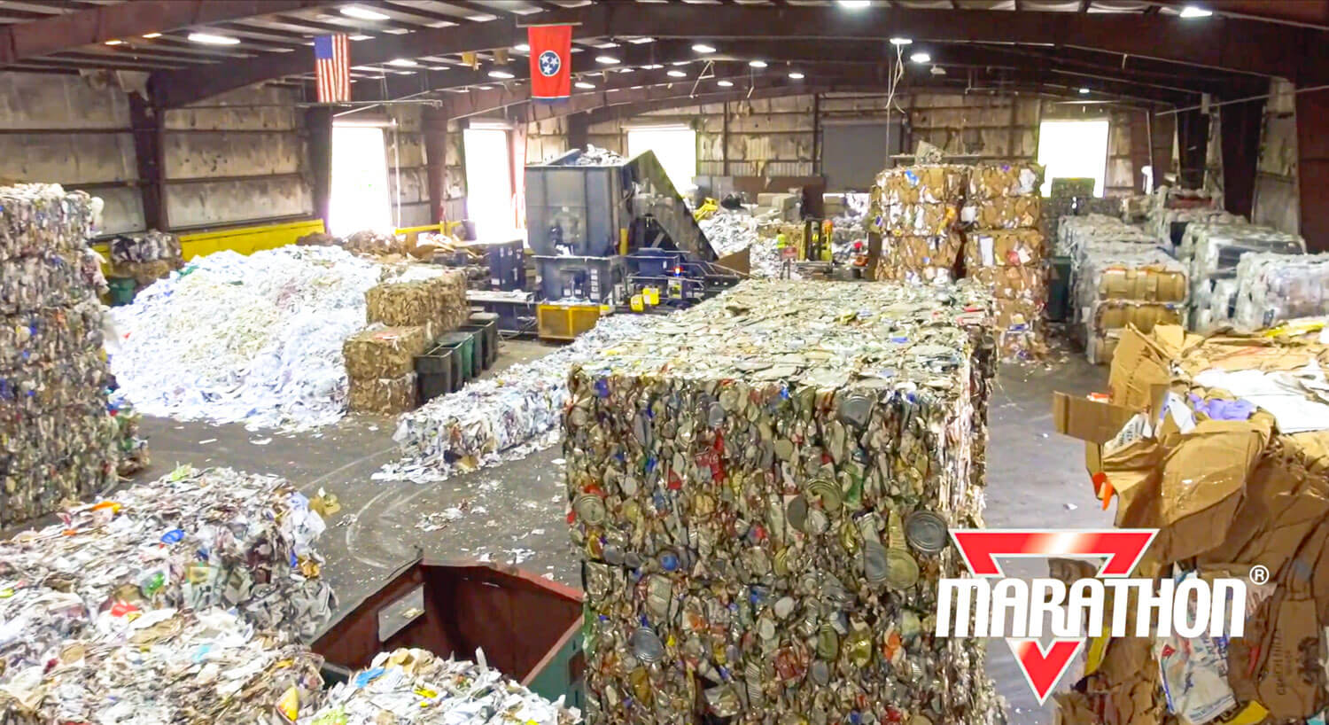 Marathon recycling balers and mrf equipment testimonial video